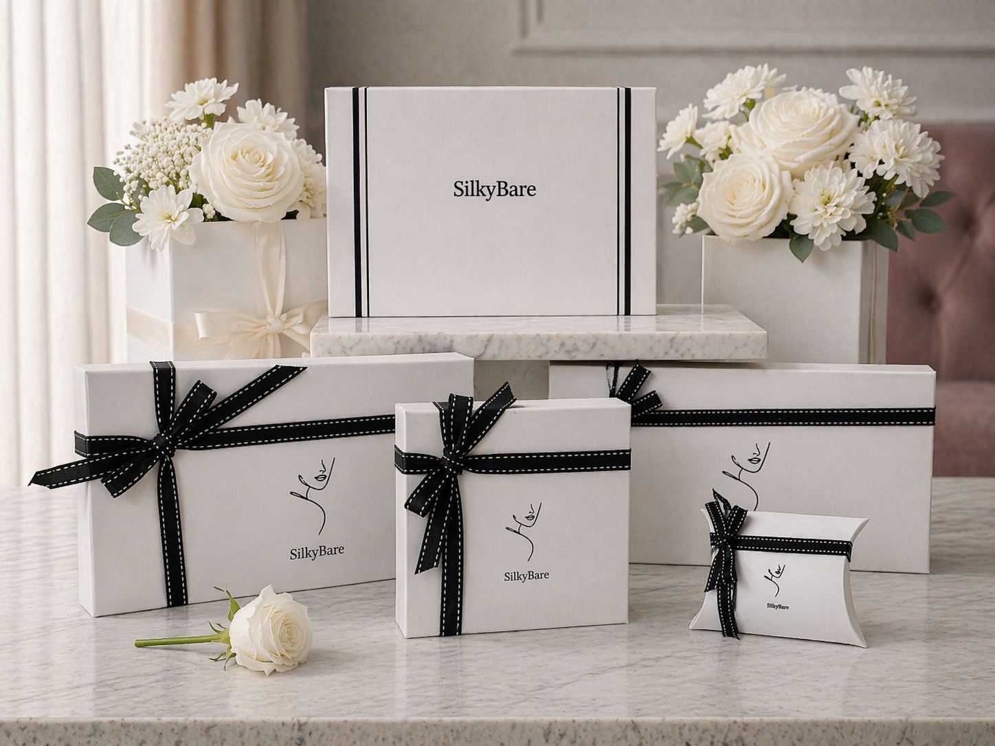 Luxury skincare and silk gift sets for her, him and self-care | SilkyBare Australia