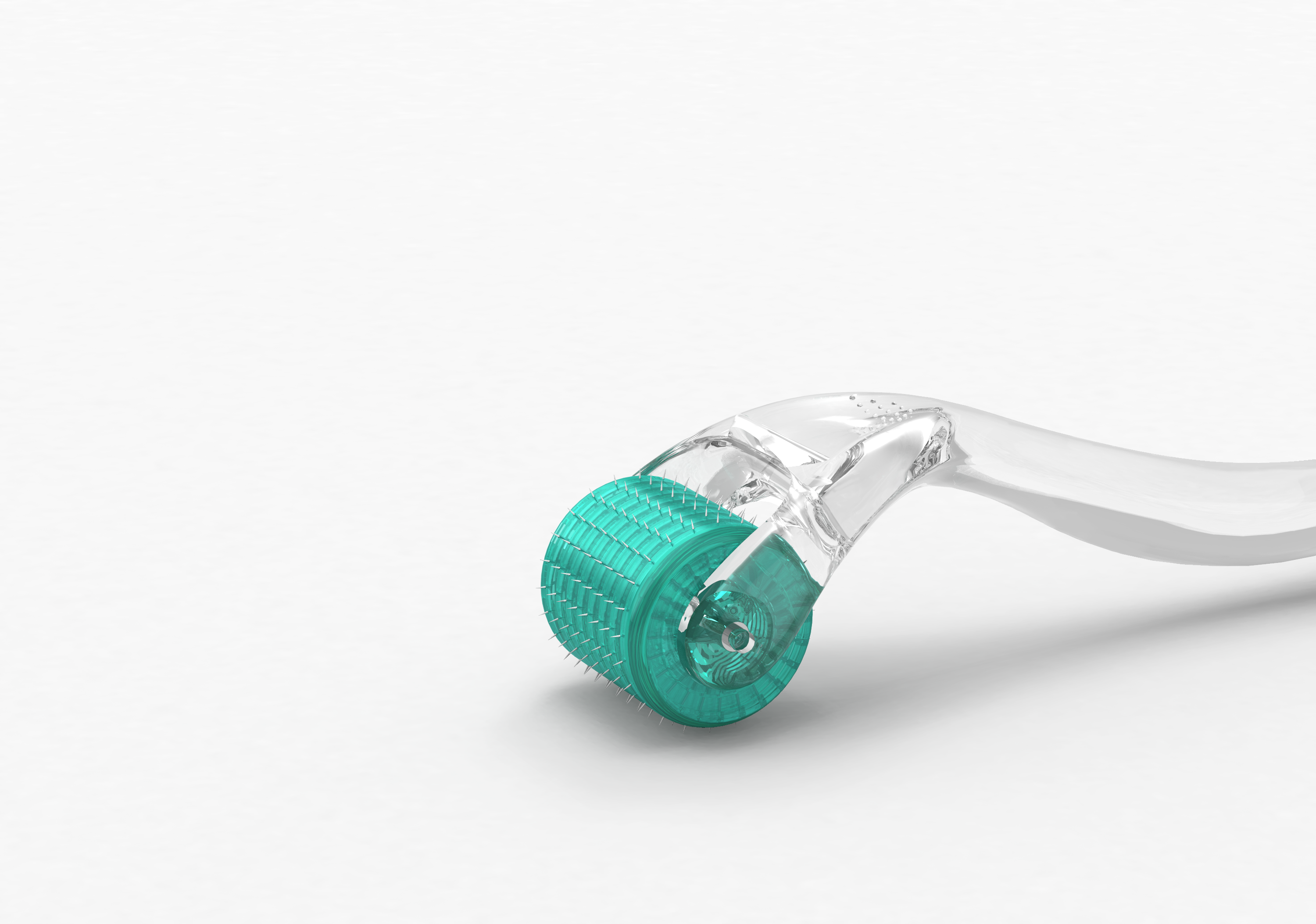 Derma roller used for mico-needing and improves sagging skin with regular use