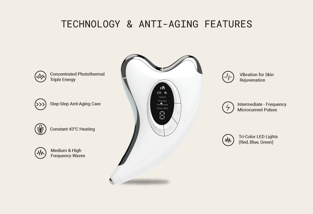 Luxury EMS/Massager Device- Lift, Tone & Sculpt-Perfect Self Care Gift SilkyBare Luxury EMS/Massager Device- Lift, Tone & Sculpt-Perfect Self Care Gift SilkyBare
