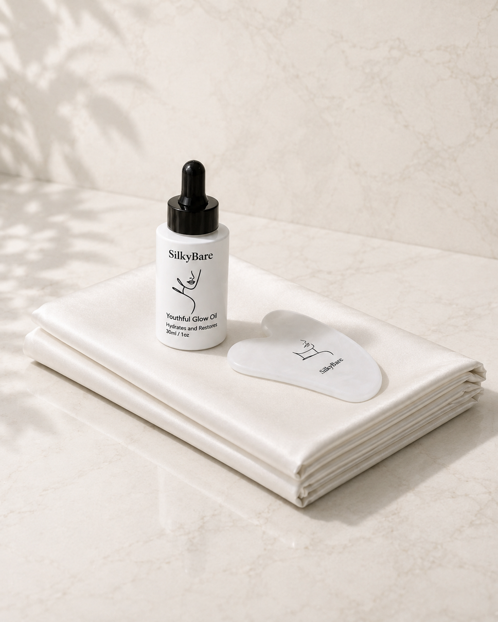 Mulberry Silk and Skincare Gift Ritual Set