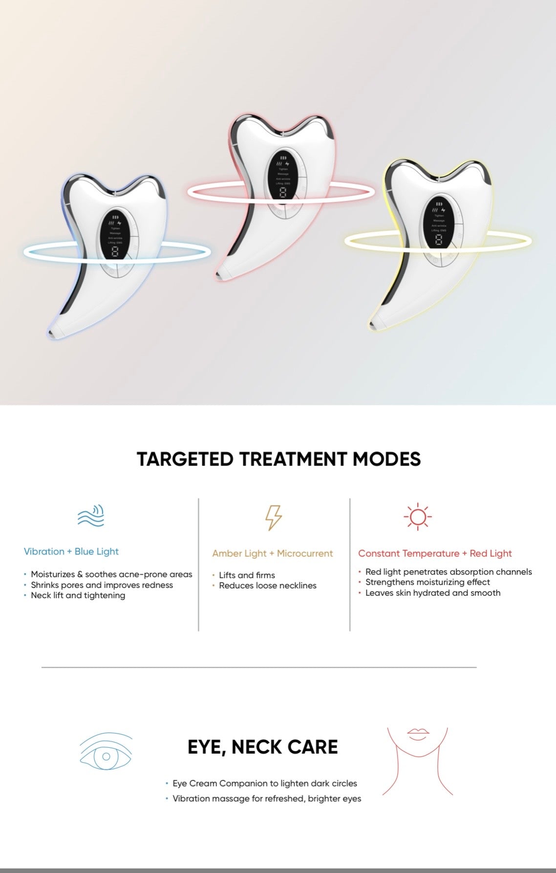 EMS Anti-aging Facial Device