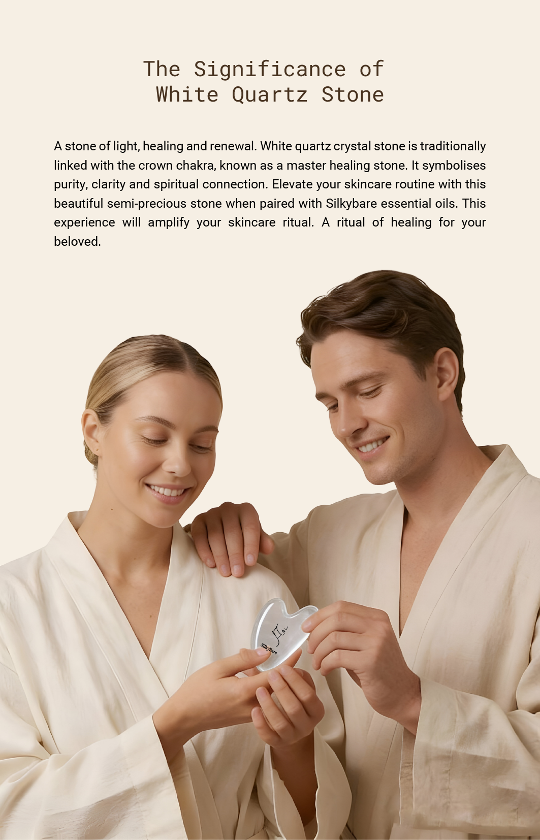 White Quartz Crystal Gua Sha