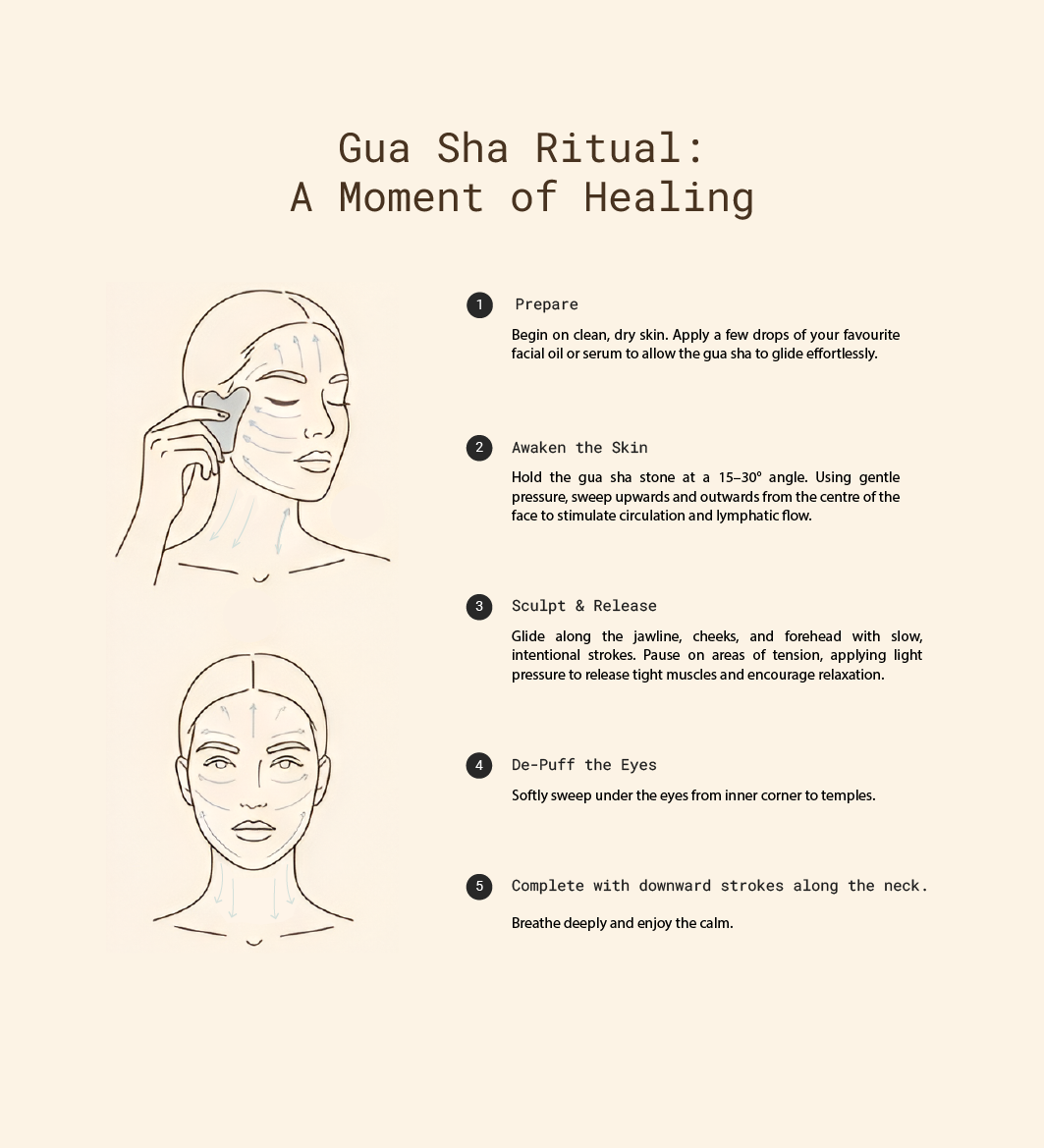 White Quartz Crystal Gua Sha